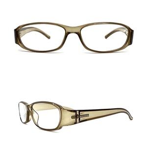 Gucci Eyeglasses Frames Prescription-Ready GG 2499 Optyl Full Rim Rectangle EUC